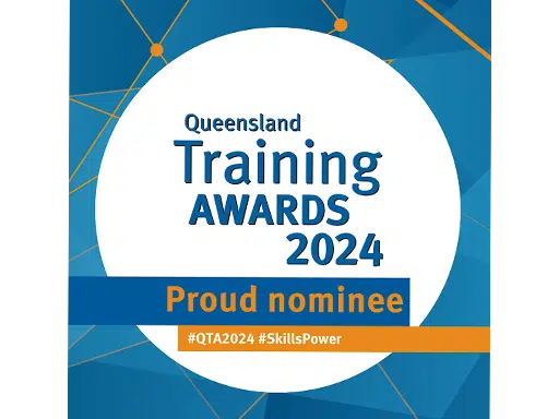Queensland Training Awards logo